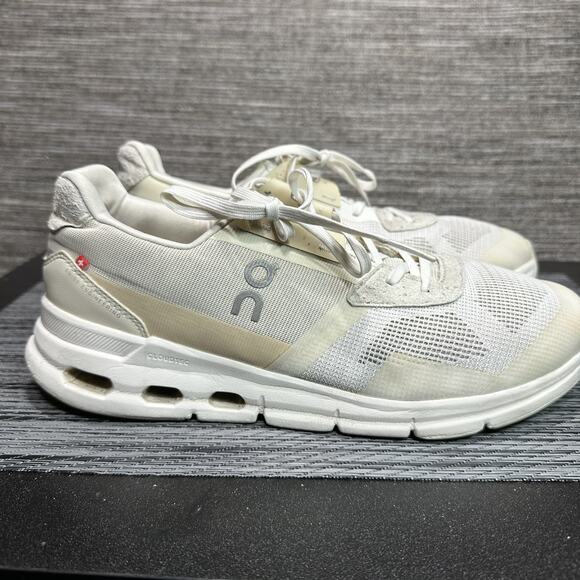 On Cloud Cloudrift “Undyed White ” 87.97718 Running Casual Shoes Womens 9.5 - Picture 6 of 16